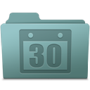 Schedule Folder Willow icon